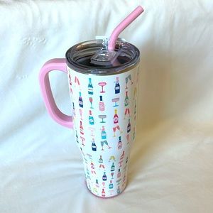 Swig Life 40oz Mega Mug, 40 oz Tumbler with Handle and Straw Cup Holder Friendly